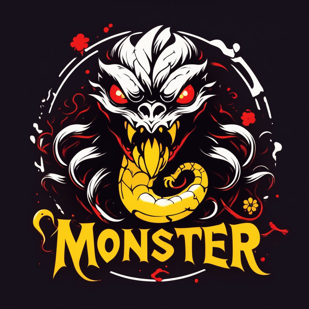 Premium Vector | Monster masscot logo esportpremium vector