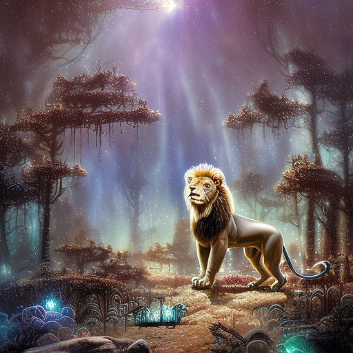 Lion, fantasy, leu, aslan, narnia, HD wallpaper