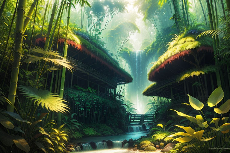 Jungle - Images and Messages, floresta anime gif - thirstymag.com