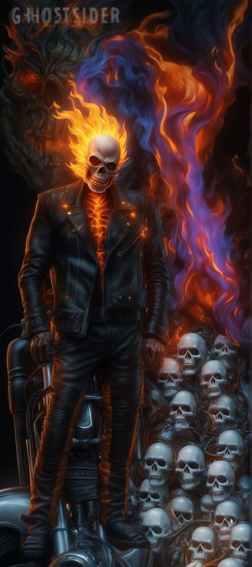 Ghost Rider Inktober day 3 by Paul Martin | Ghost rider tattoo, Ghost rider  drawing, Sketches