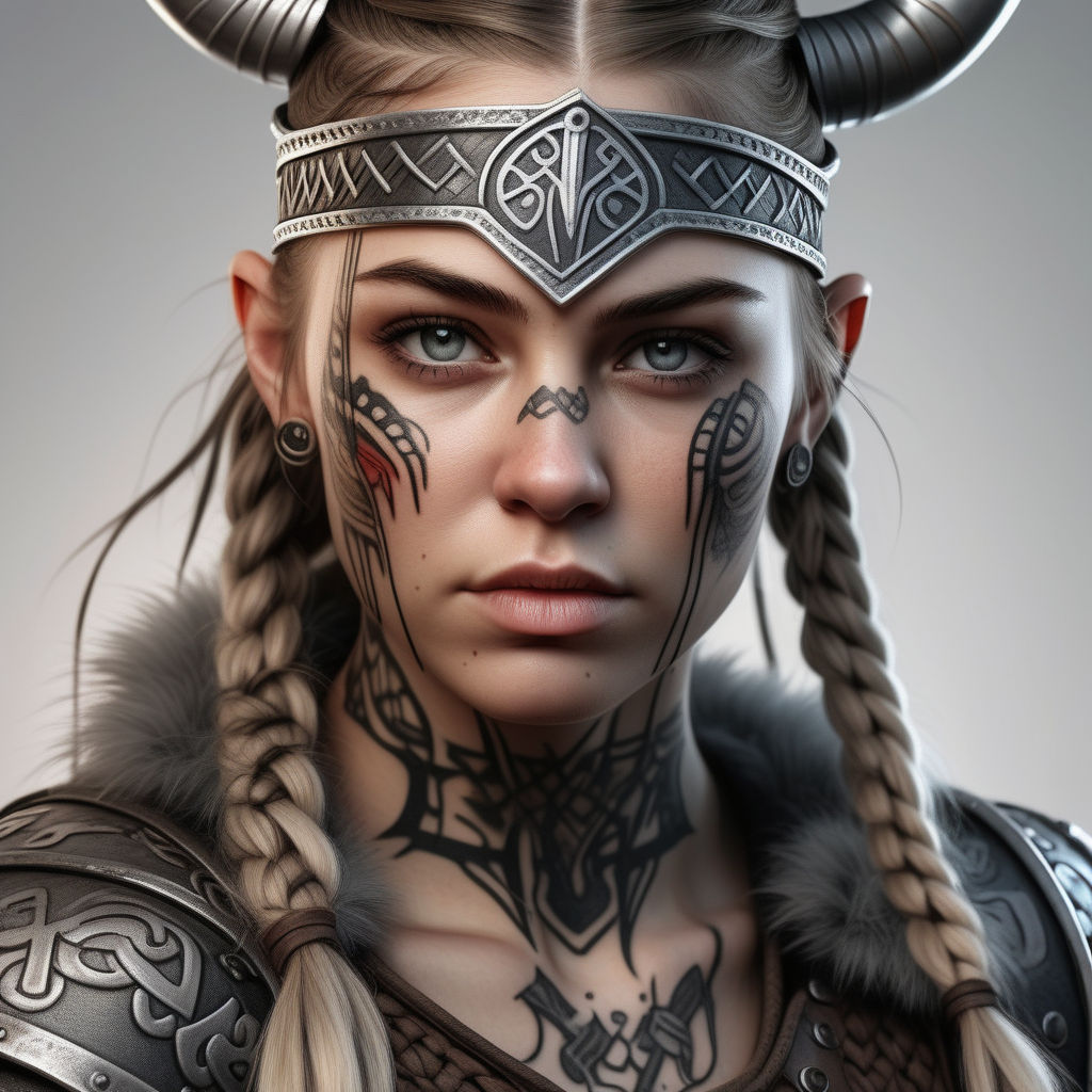 viking warrior princess tattoos