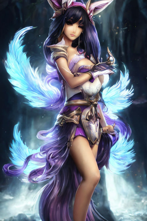 league of legends render ahri