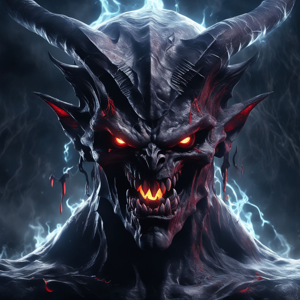 evil demon artwork