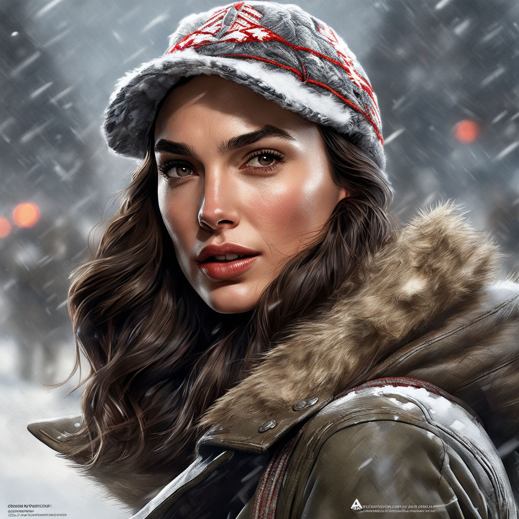 Prompt: Gal Gadot in aushanka hat, trending on artstation, sharp focus, studio photo, intricate details, highly detailed, by greg rutkowski