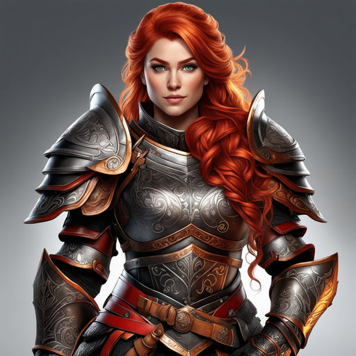 red headed drawn dwarf