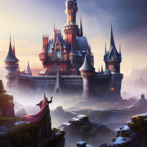 ArtStation - DisneyLand Paris Castle