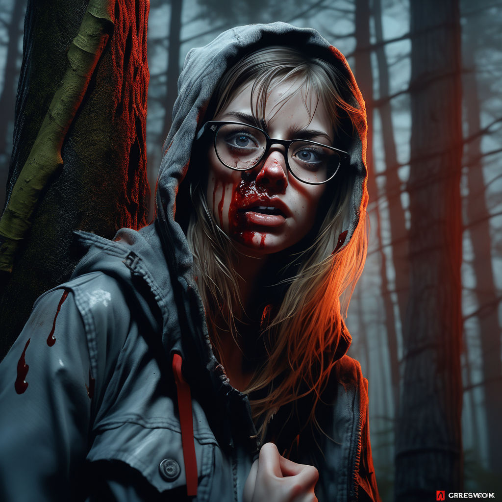 ArtStation - Scared Girl Face