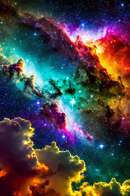 space galaxy cloud