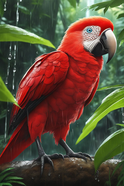 MACAW SKETCH by banhatin on DeviantArt