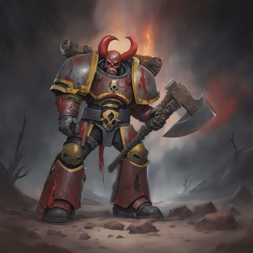 warhammer 40k khorne berserker armor