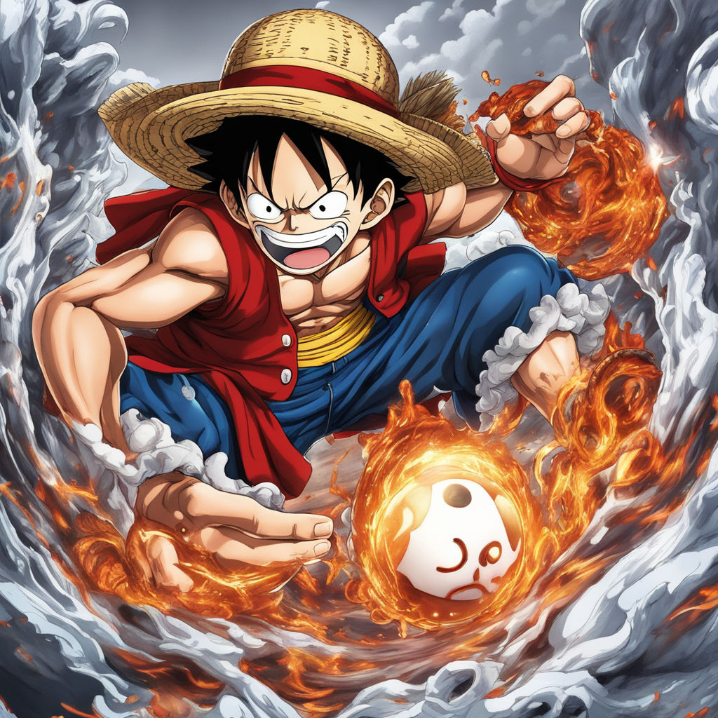 ArtStation - One Piece - Monkey D. Luffy (Gear Fourth)