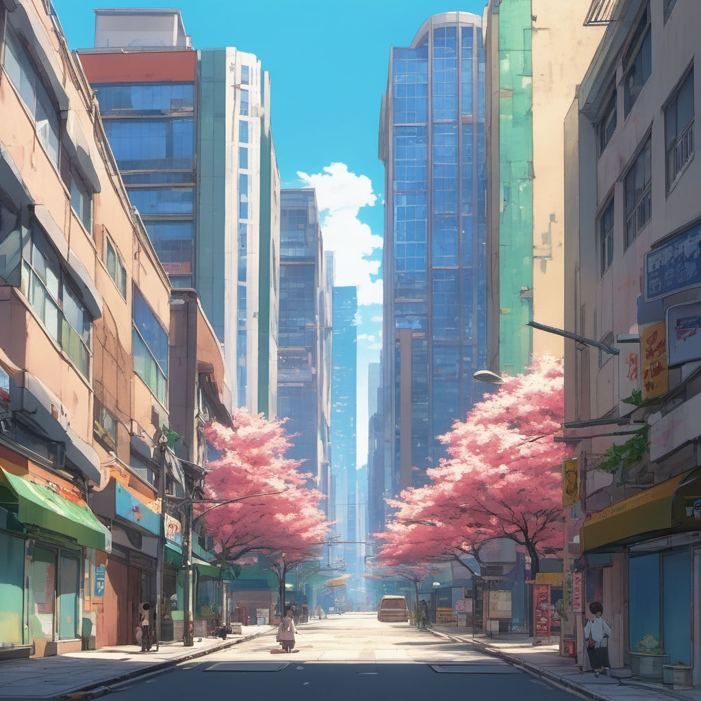 Anime City Wallpapers (80+ images)