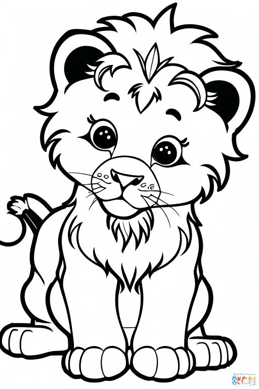 Lion Scout Coloring Pages