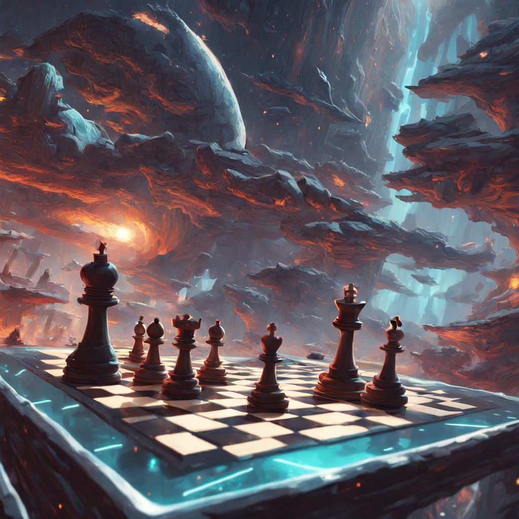 Chess - 9 - AI Generated Artwork - NightCafe Creator