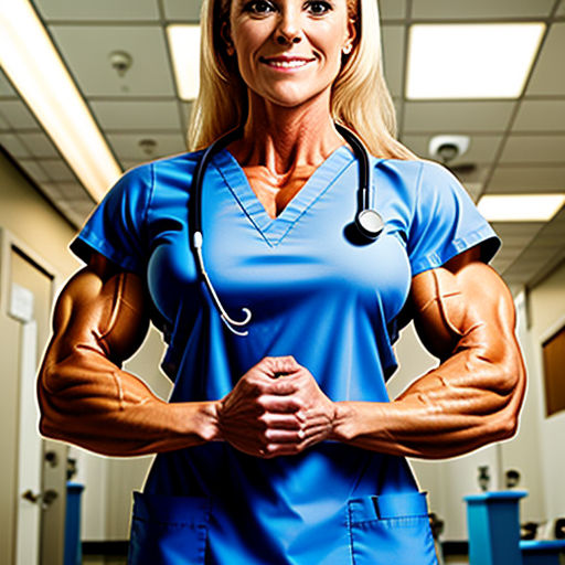 Nurse uniform. Nurse costume. Nurse outfit. Girl. Super muscular -  Playground