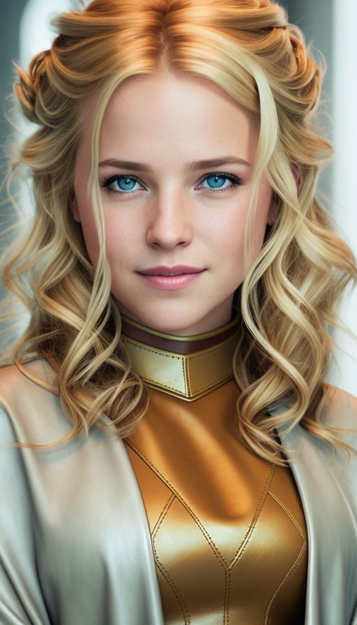 ArtStation - Astrid Golden Hair (T Pose)