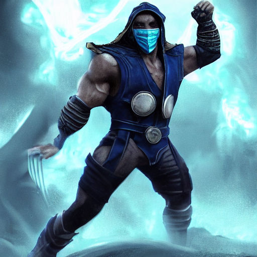 sub zero comic art