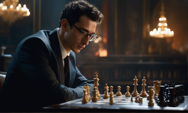 Fabiano Caruana vs Tesla Model 3