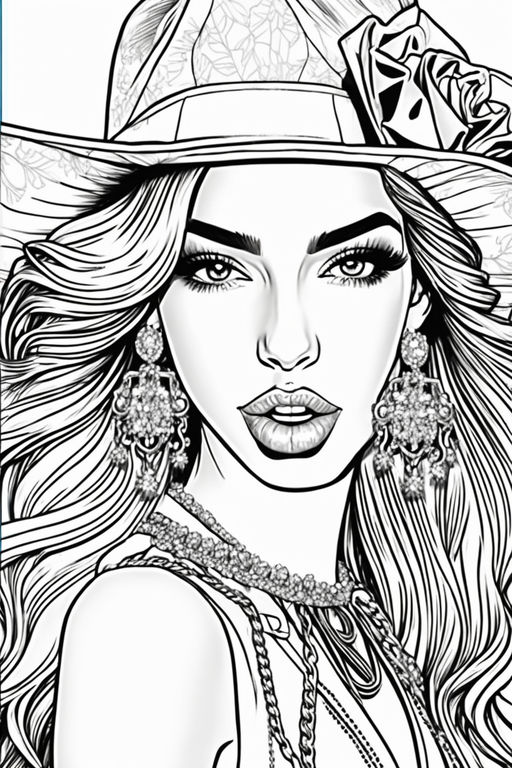 Fashion Coloring Book For Girls: Color Beauty Fashion Style For Teens, Adults of All Ages [Book]