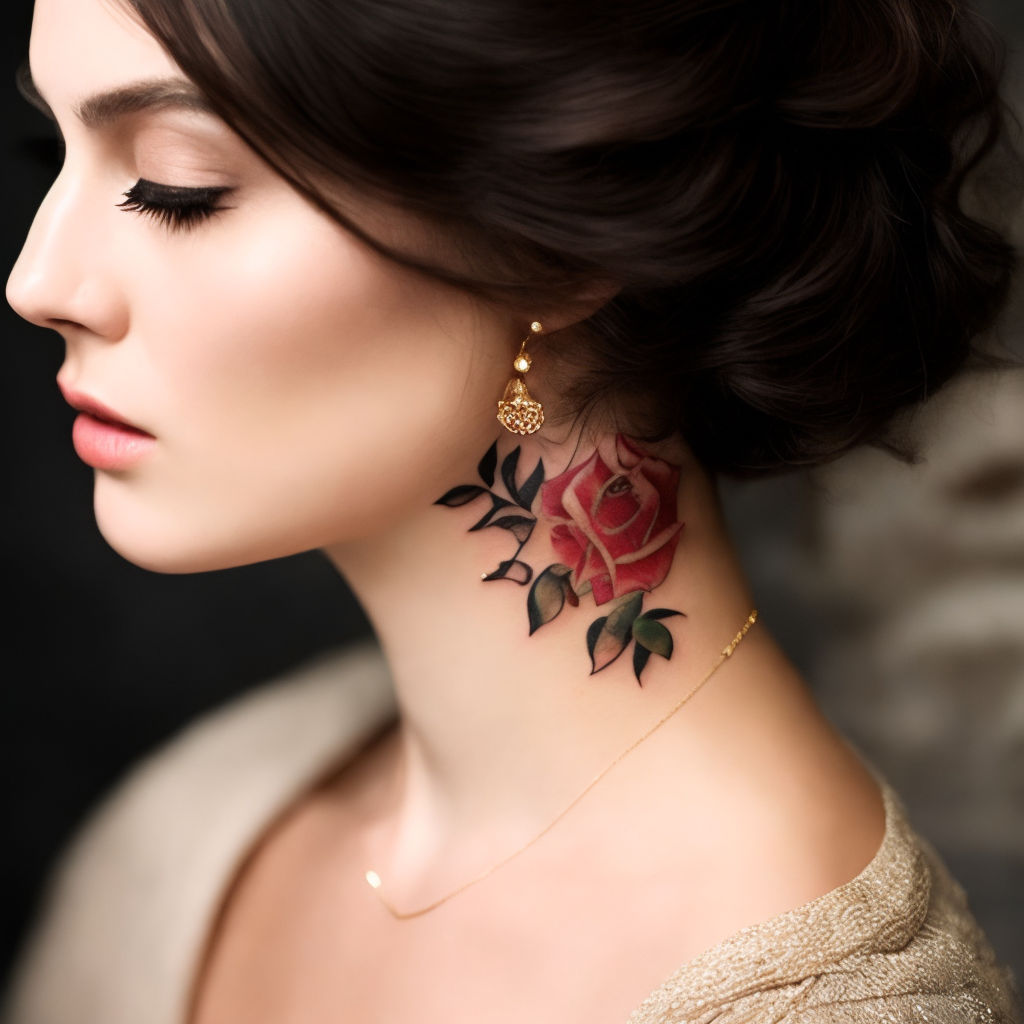 12 Simple Neck Tattoo Designs That Are Subtle And Elegant