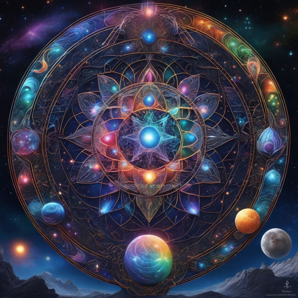 sacred geometry in space