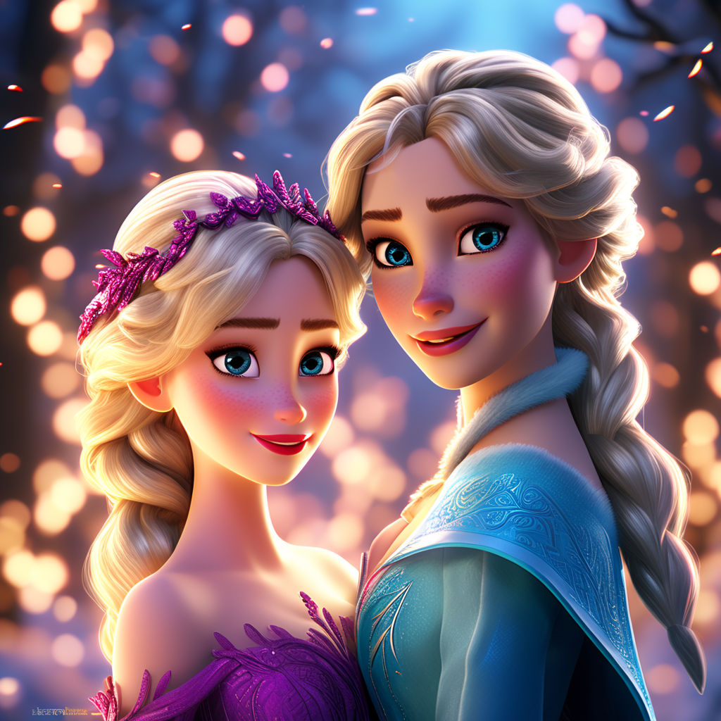 My version of Elsa Frozen 2 : r/drawing