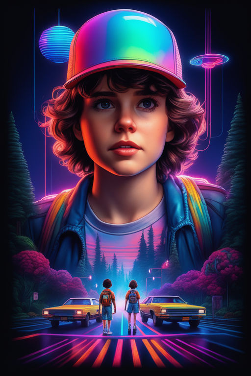 ArtStation - STRANGER THINGS 5 - CHARACTER POSTER FANART (Will Byers)