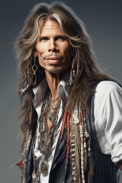 highly detailed, crazy aerosmith!!, young, by artgerm, Stable Diffusion