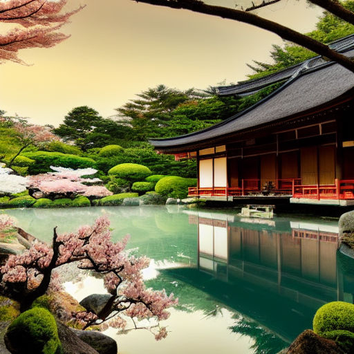 japanese garden background