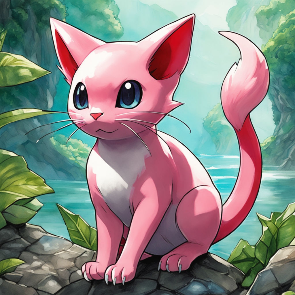 ArtStation - Pokemon - Mew