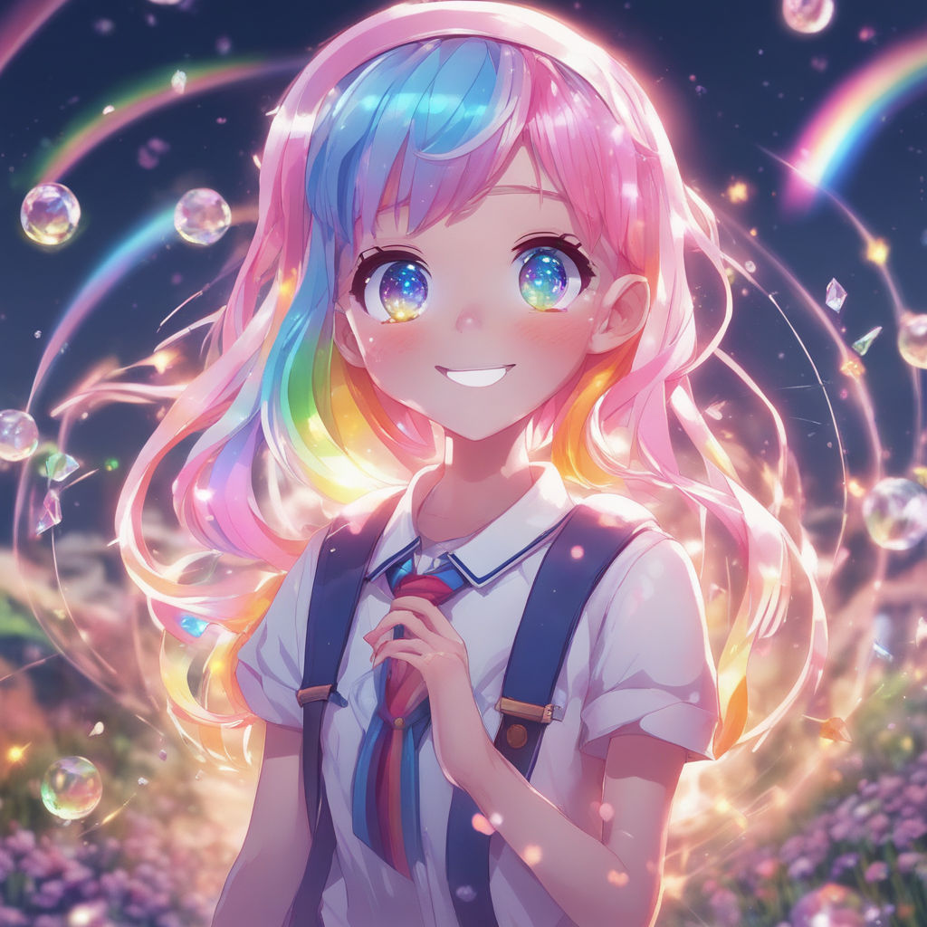 Rainbow Girl KuragePixels - Illustrations ART street