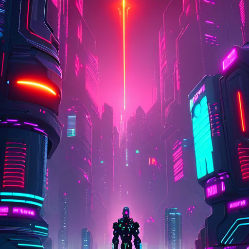 3d Art Illustration Of A Futuristic Cyberpunk Metropolis At Night With A  Sci Fi Twist Background, Technology Wallpaper, Digital Wallpaper, Sci Fi  Background Background Image And Wallpaper for Free Download