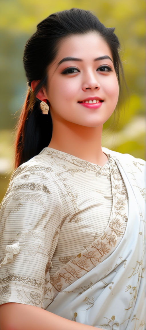 A full body portrait of a 21 year old woman wearing a red and