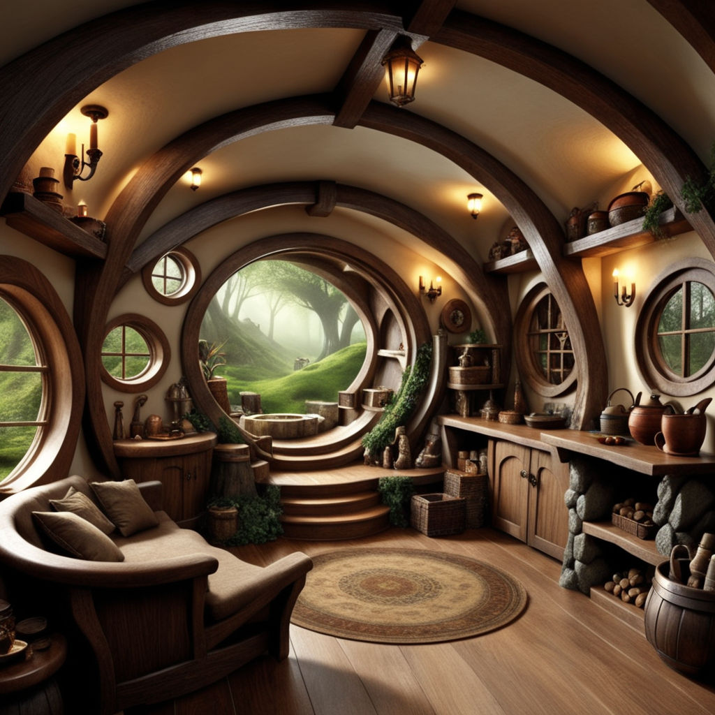 hobbit home interior