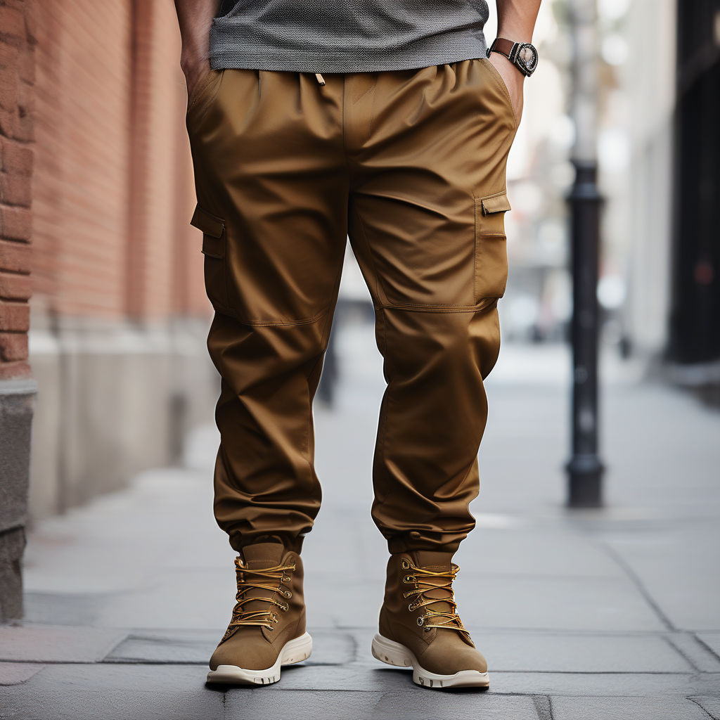 Plain Cargo Pants for Men Thug Style, Men's Fashion, Bottoms