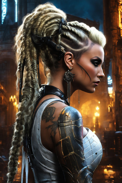 shadowrun; male; elf; punk ganger, mohawk  Shadowrun, Cyberpunk rpg, Sci  fi character art