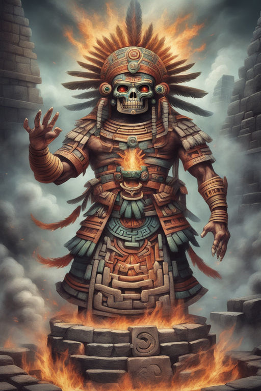 Aztec Demons Magic: Zupapatli, the Demon of Defeat and Discord