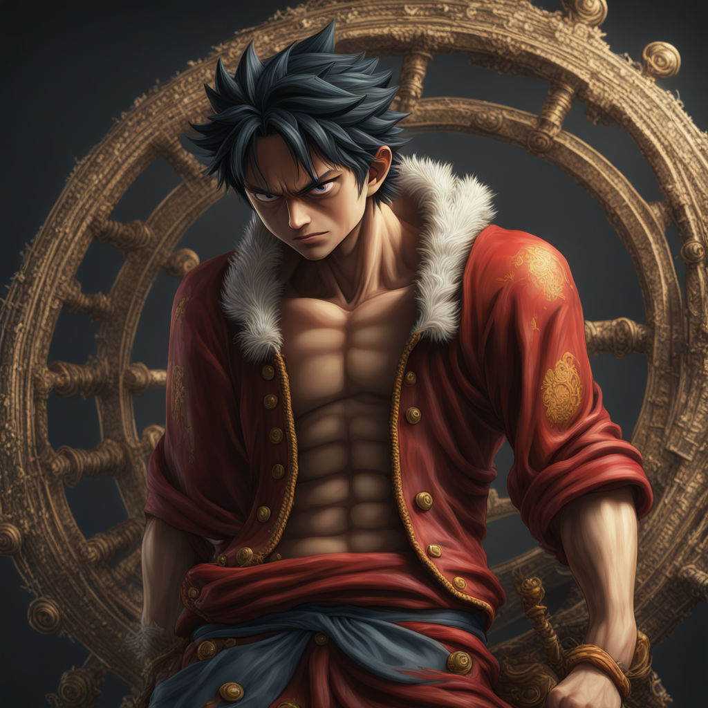 ArtStation - One Piece - Monkey D. Luffy (Gear Fourth)