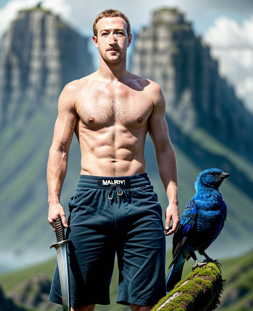 mark zuckerberg shirtless