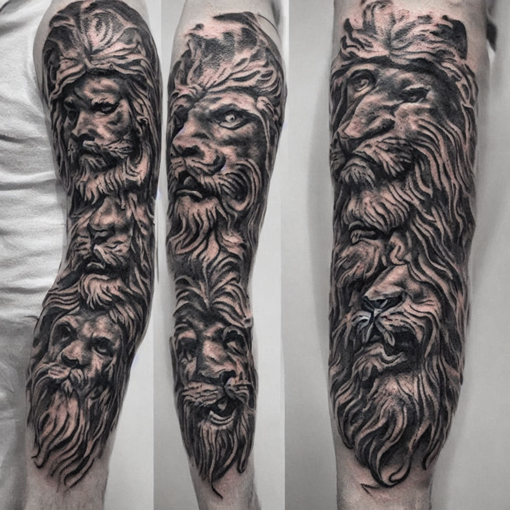 The symbology of Lion Tattoos - Tattoo Life