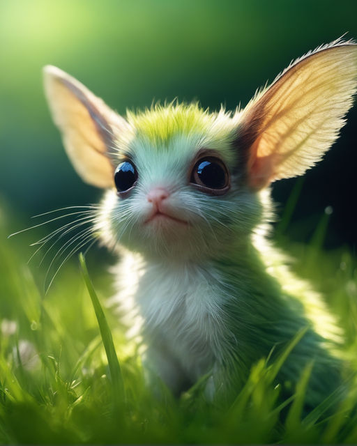 fluffy pixie creatures
