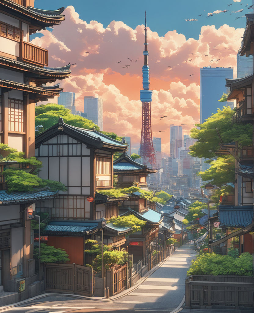 Japanese Anime Background Images  Free Download on Freepik