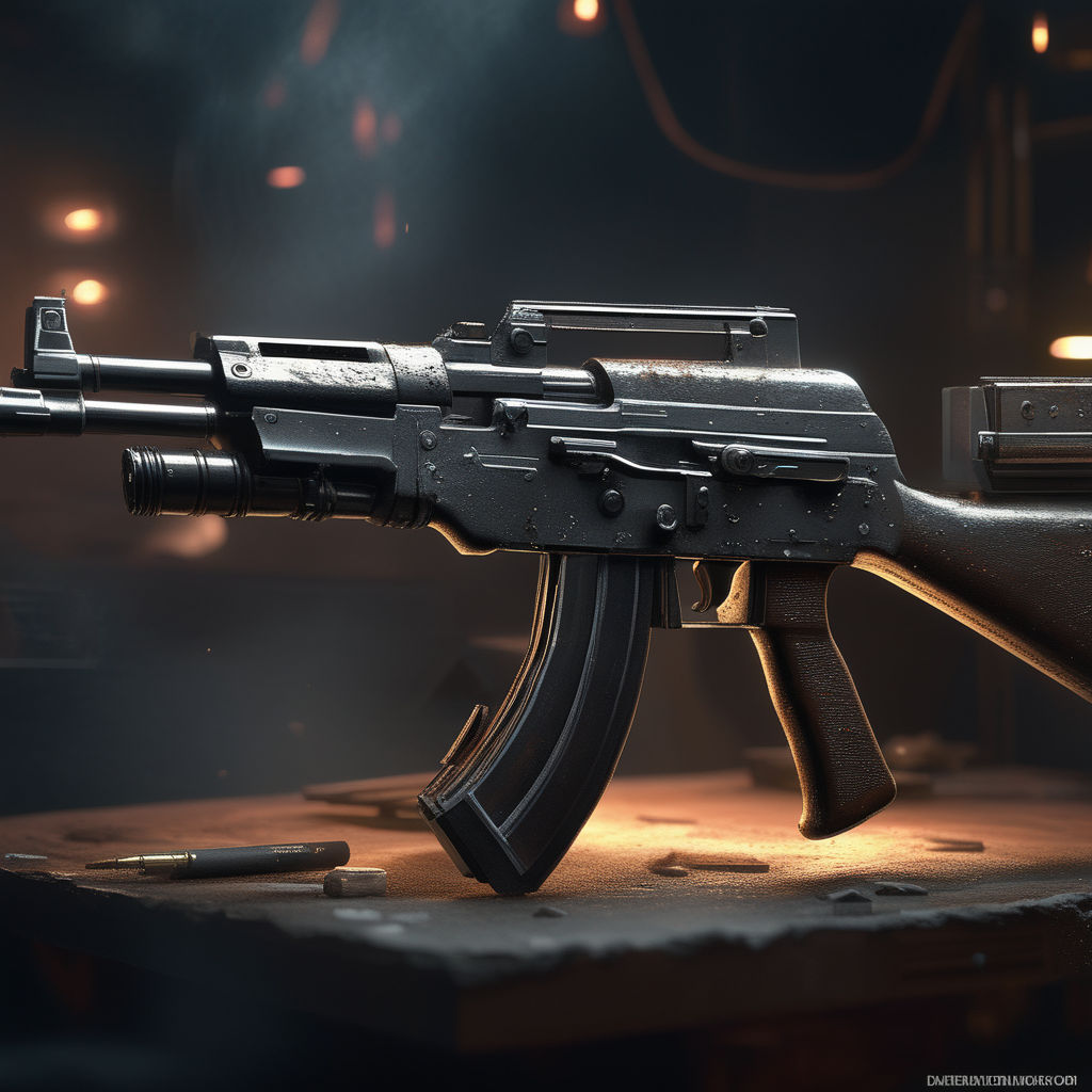 AK-47 Wasteland Rebel Animated Wallpaper 