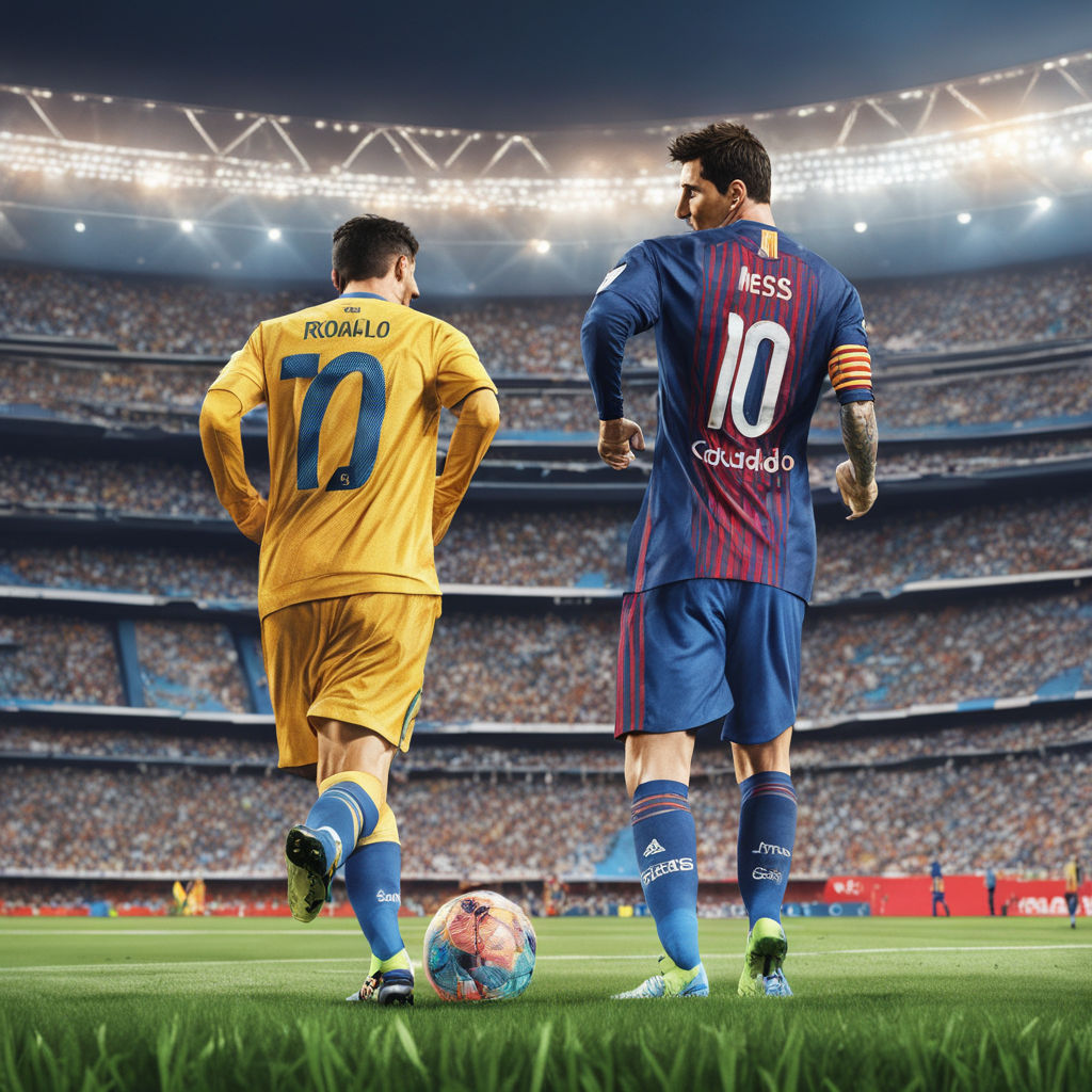See Ronaldo and Messi doing Photoshoot together