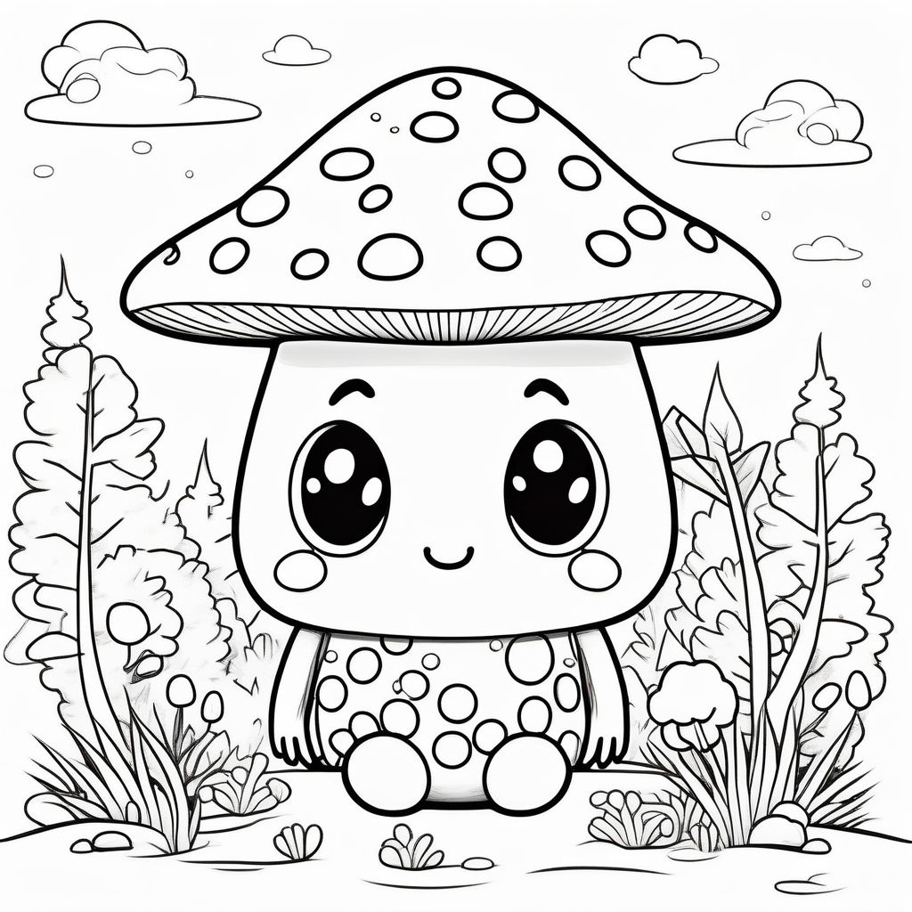 How to Draw a Mushroom | Step by Step Guide for Kids