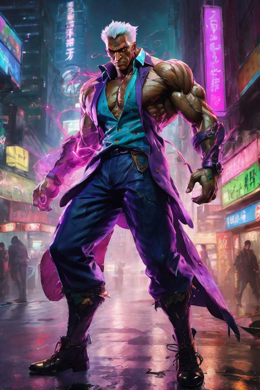 ArtStation - JOJO - Deep Purple