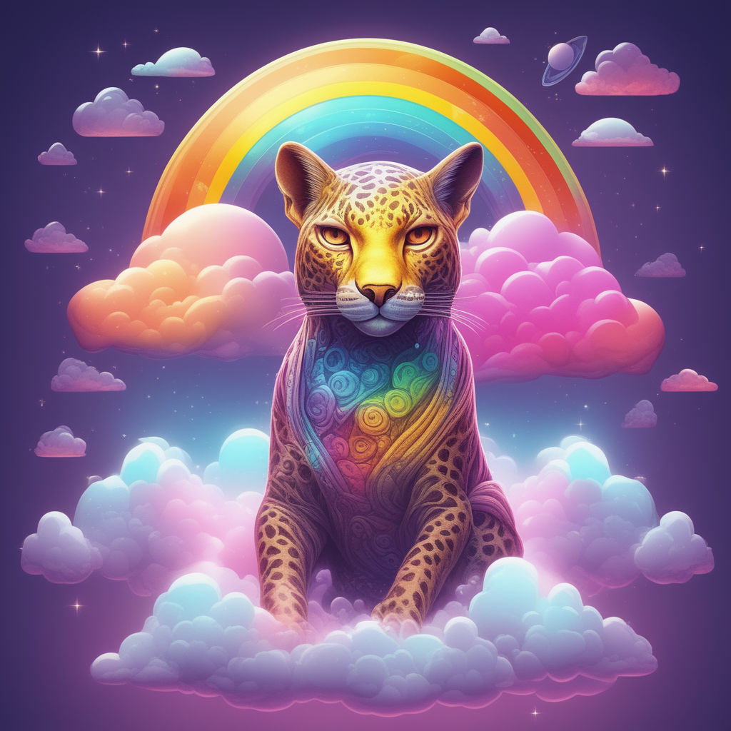 Rainbow cheetah - Playground