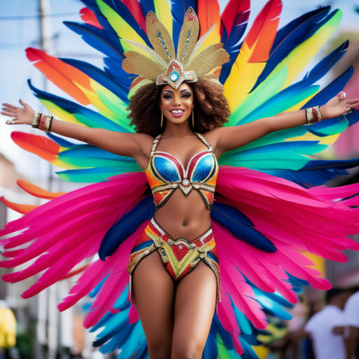 Custom Samba Dance Uniforms Brazilian Carnival Costumes Professional  Catwalks Clothing Woman Swimsuits and Red Feather Butterfly Wings Headdress