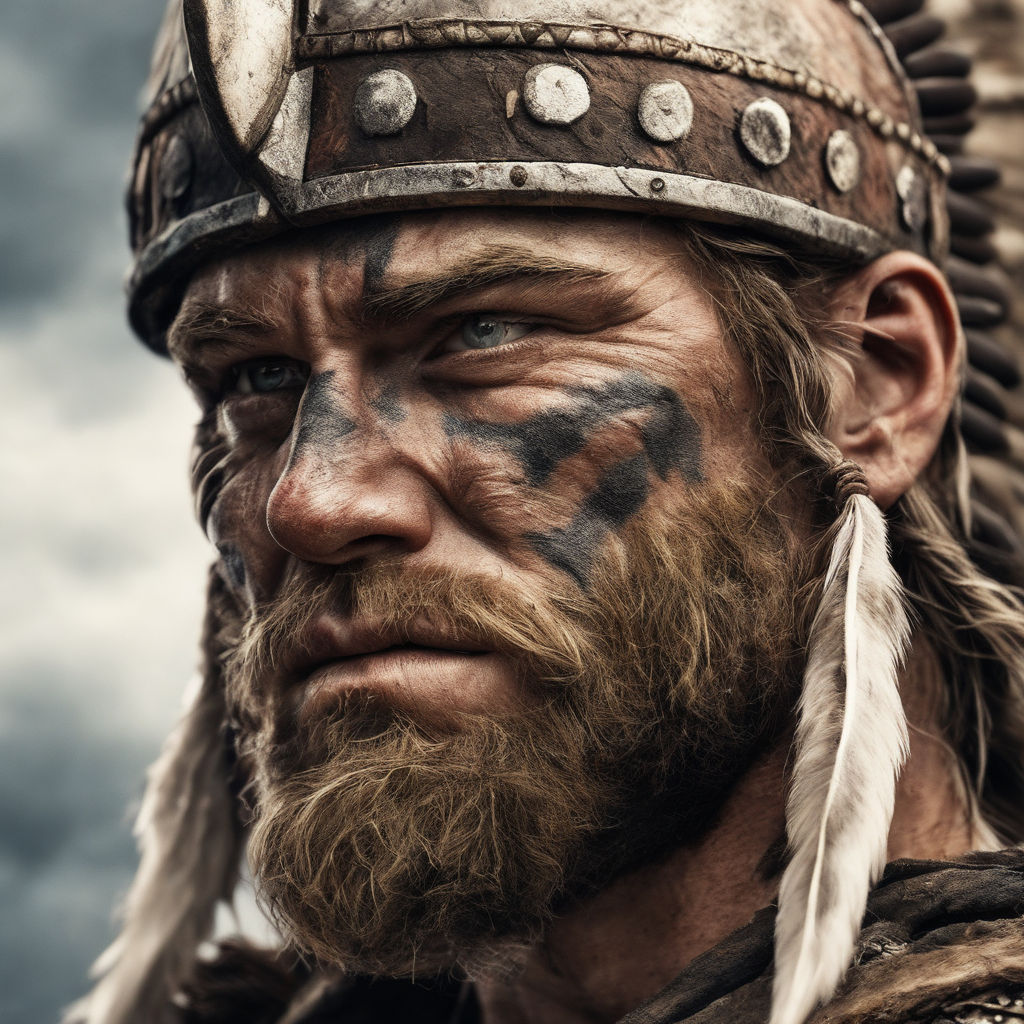 viking face paint