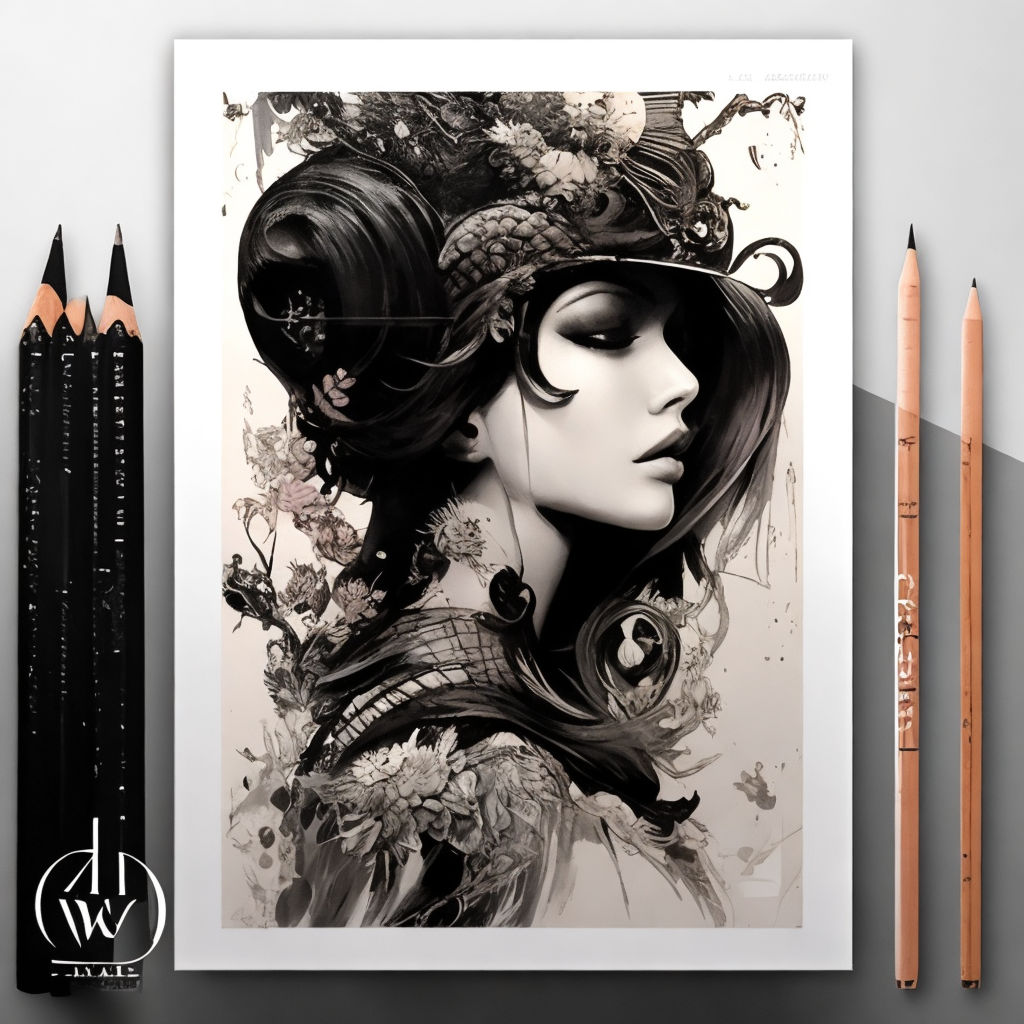 Free: Woman aesthetic portrait drawing, line | Free Photo - rawpixel -  nohat.cc